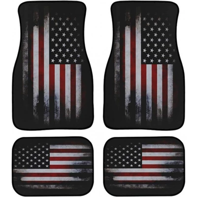 Avtomobil döşəmə paspasları – universal floor mats - 1-129-pattern-3-3344cmtwo-piece-set