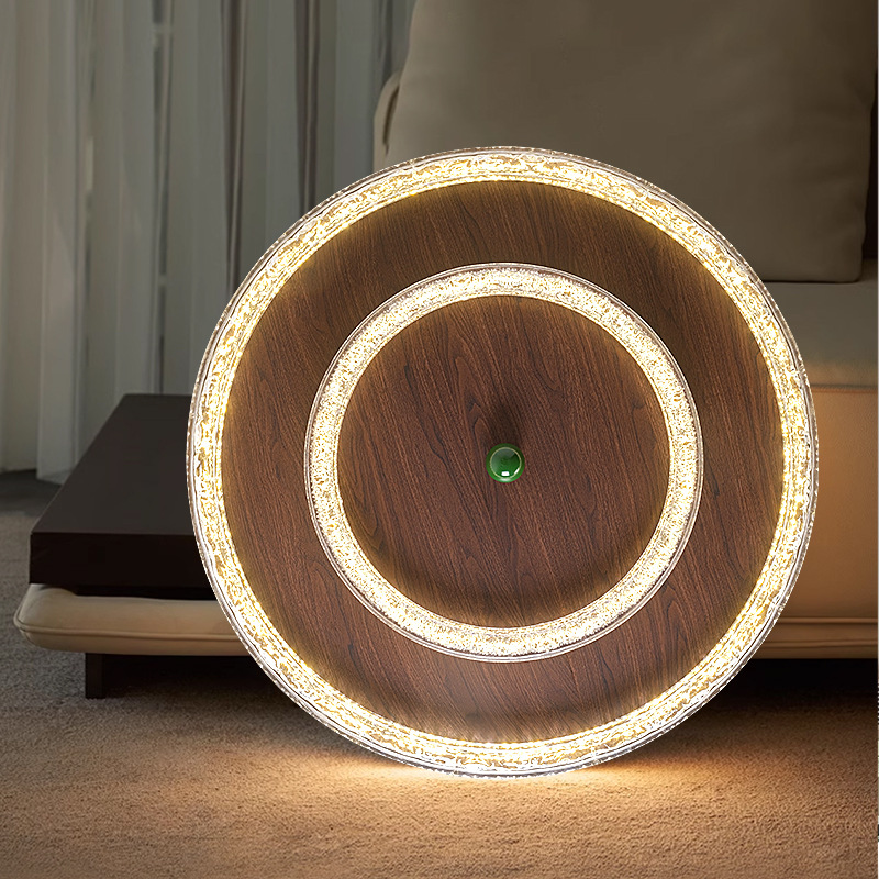 Lámpara de techo de dormitorio de estilo crema medieval francés