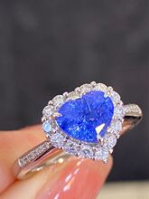 Դͷ����DIY 18K����Ƕ��Ȼ��������ʯ��ָ ��ʯ:2.03����