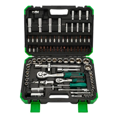 Hot Wrench S2 Bit Multifunctional — Mühərrik tənzimləmə alətləri - pearl-nickel-72-teeth-94pc