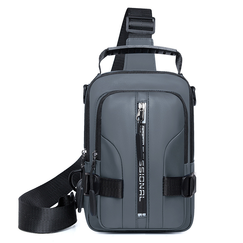 Bolso de pecho 2025, nuevo tipo de bolso de viaje de negocios, bolso de mano simple, bolso de hombro ligero de gran capacidad.