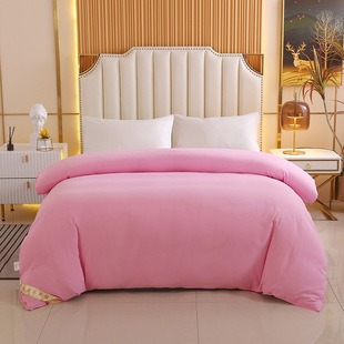 Factory Direct Sales of Jianghu Brushed Washed Cotton Double-Needle Quilt Shell Lace Quilt Cover Quilt Lining Inner Liner Quilt Cover Wholesale