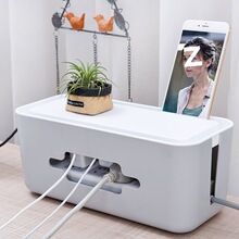 插排理线盒桌面线板电线收纳盒家用插座整理线盒LD包邮厂家直销