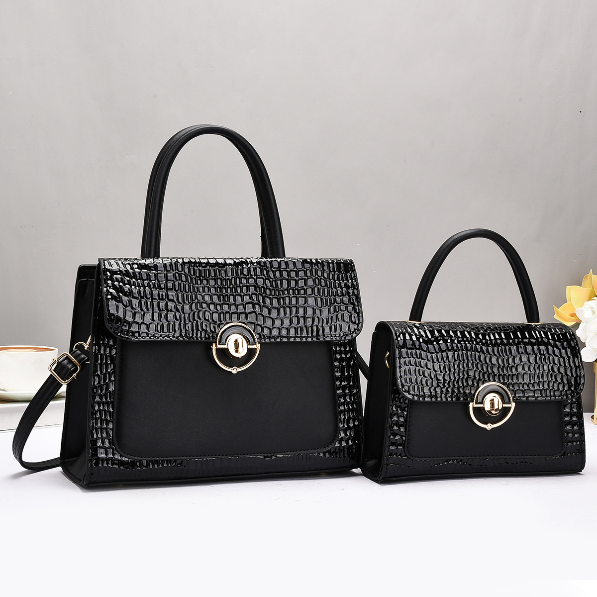 Bolso Tote coreano 2025 nueva bolsa de compras bolso de hombro de gran capacidad bolso de mamá de moda