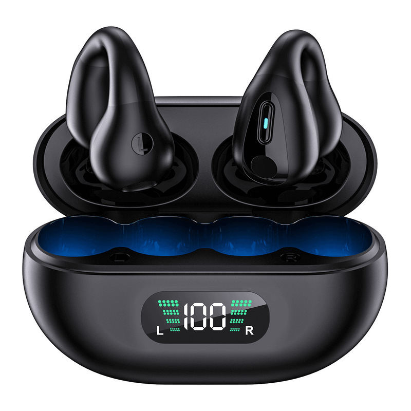 X22 クリップオン 2025 新しい Bluetooth ヘッドセットワイヤレス Bluetooth 高品質超長バッテリー寿命非インイヤークロスボーダー Q80|undefined