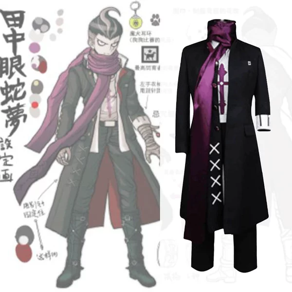 Ronbu Tanaka's Snake Dream (Undershirt + Jacket + Pants + Scarf + Belt)