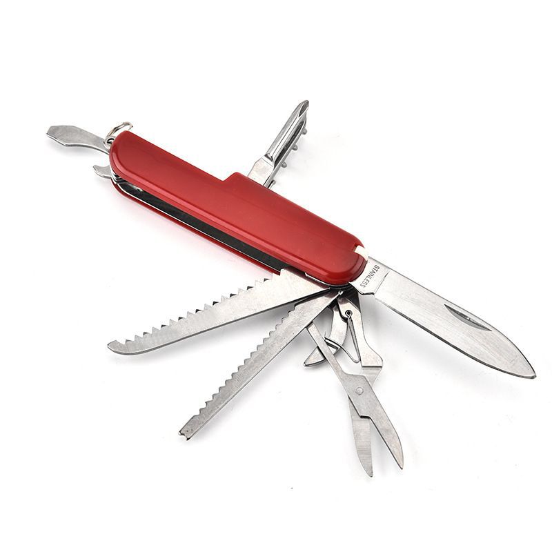 Cuchillo plegable multifuncional Herramientas de supervivencia Cuchillo de acero inoxidable Regalo Cuchillo plegable multifuncional fuera del hogar
