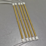 厂家供应浴霸取暖器黄金管全镀金发热管1000W红外线石英加热管