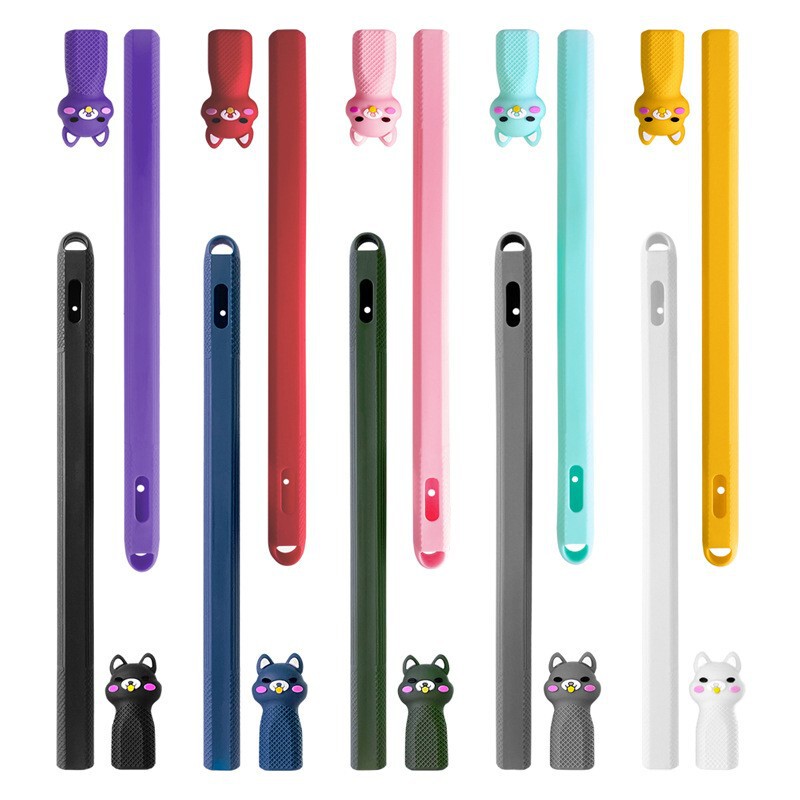 Apple 第 2 世代 Apple Pencil 漫画チーズ猫ペンカバーシリコン落下防止保護カバーに適した在庫あり|undefined