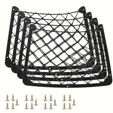 公交车校车旅游中巴大巴客车座椅背网带加装网兜置物袋储物袋批发