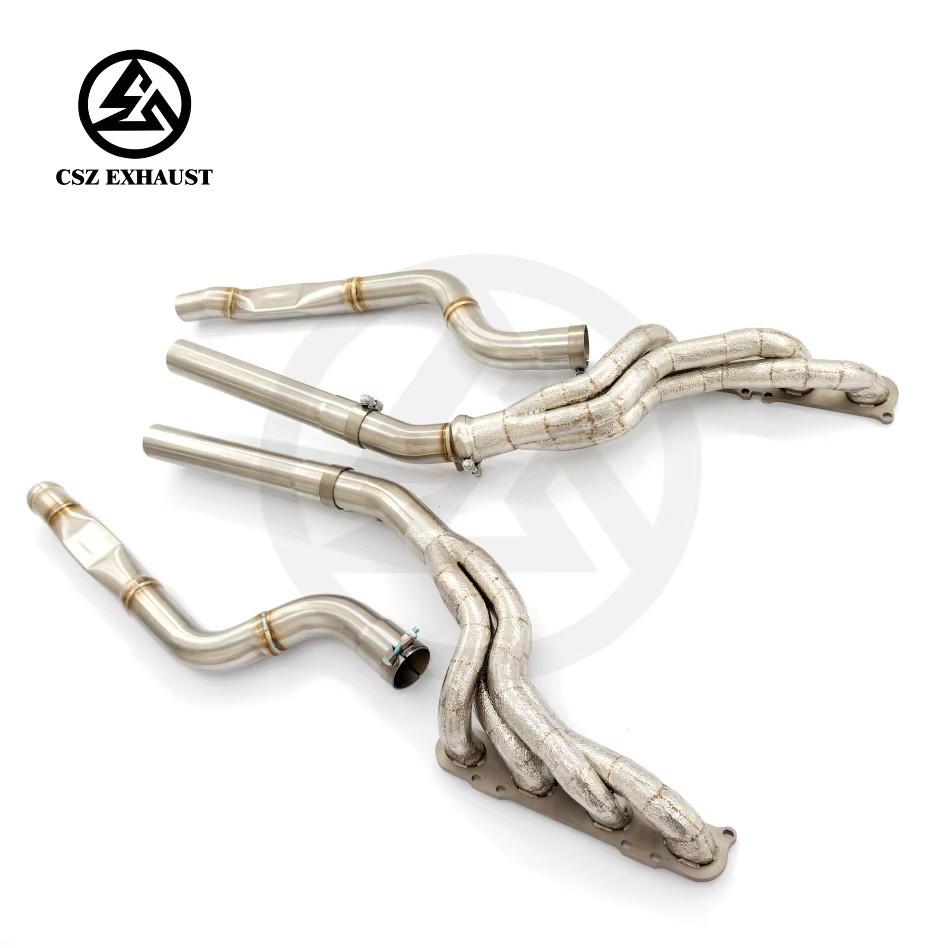 Suitable for Mercedes-Benz C63 AMG W204 6.2L V8 CSZLHD long pipe exhaust system
