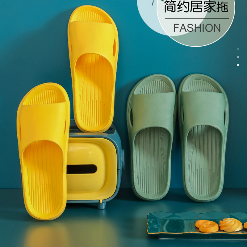2025 New Home Sandals for Women, Summer Indoor Couples, Eva Outer Wear, Non-Slip Bathroom Slippers for Men