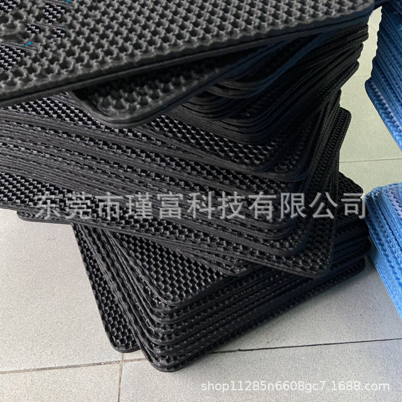 现货EVA材料猫砂垫 双层折叠猫砂盆垫 工厂蜂窝网格猫狗宠物