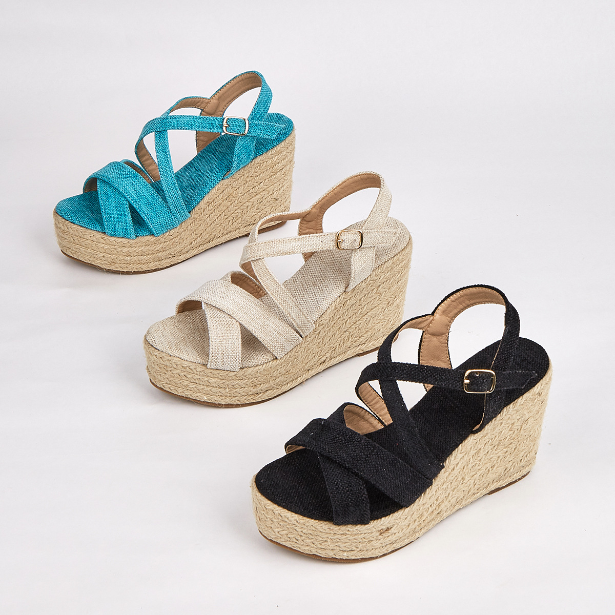 universal sandals platform wedge heel