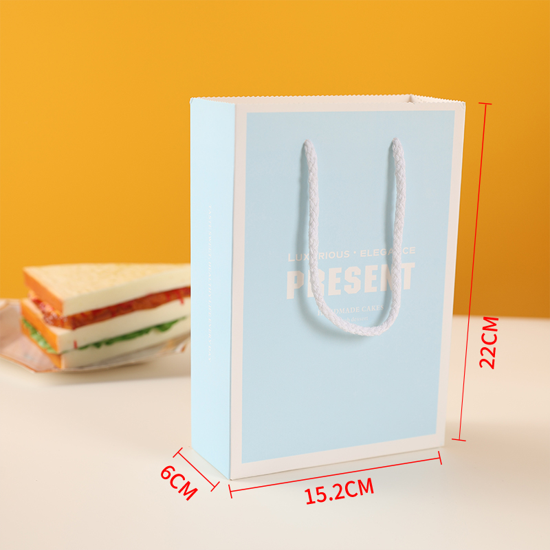 Cuchillo y tenedor caja de pastel de cumpleaños cubiertos cajas de papel una vez cuchillo y tenedor caja de vela se puede personalizar estampado