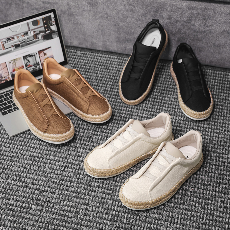 【Breathable Linen】New Summer Style Old Money Style Men's Slip-On Casual Shoes X625 【Breathable Linen】New Summer Style Old Money Style Men's Slip-On Casual Shoes X625