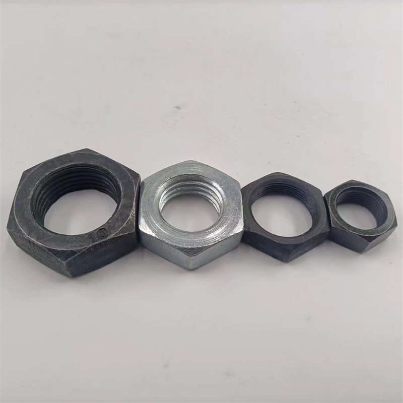 GB54 六角薄螺母 GB6172.1 扁螺母 GB53 薄螺母 美制薄螺母 细牙