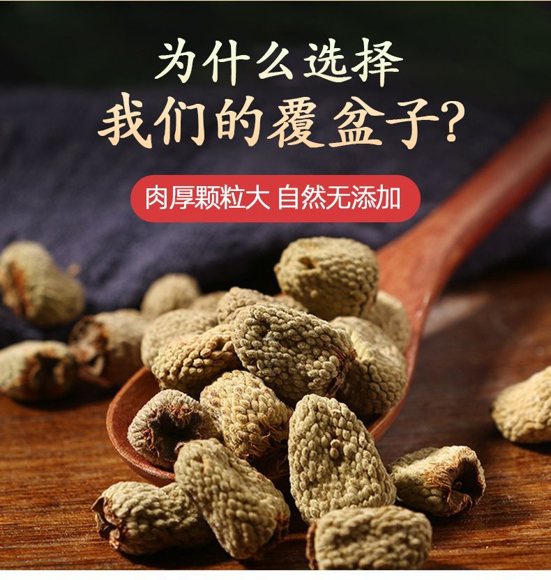 Fu Pen Zi Raspberry Dried Fruit 100g Traditional TCM Herbal Tea and Infusion Ingredient quality and texture