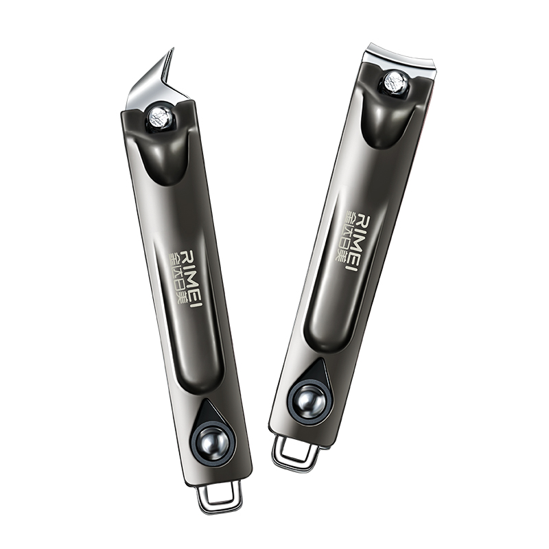 JindaziEE. UU., Cortaúñas, Cortaúñas, Cortaúñas, Cortaúñas, Juego de cortadedos individuales, Herramienta de boca oblicua de pedicura, Funda de plástico transparente