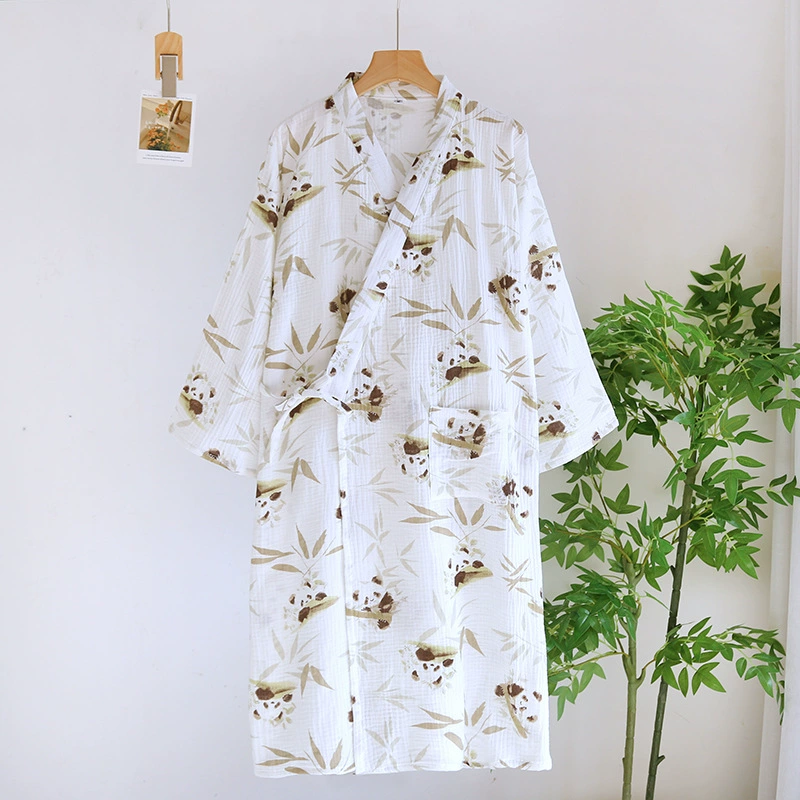Японское кимоно, хлопковый ханфу, летняя баннаяrobe, осень