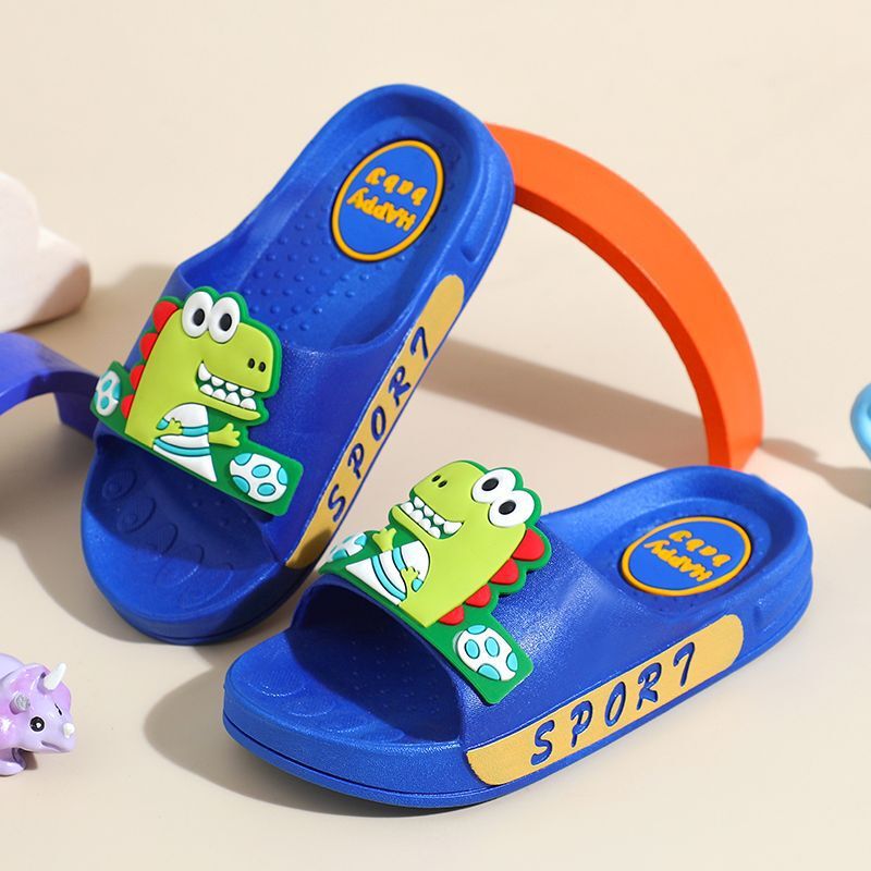 Children's Slippers Summer Men's Heavy Boys 2024 New Non-slip Bathroom Inside and Outside Wear Dinosaur Girls' Children's Slippers Children's Slippers Summer Men's Heavy Boys 2024 New Non-slip Bathroom Inside and Outside Wear Dinosaur Girls' Children's Slippers