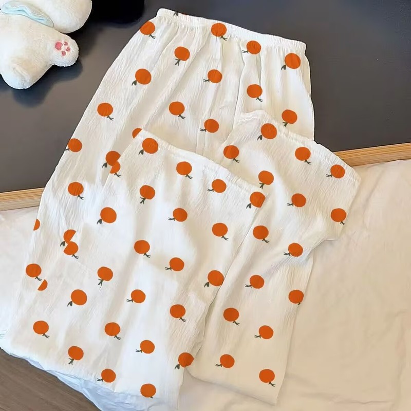 sleeping pants云朵棉睡裤女春夏新款遛弯裤休闲防蚊裤薄款可外穿|undefined