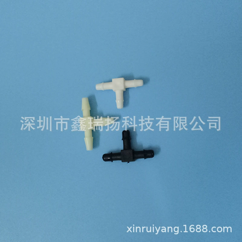 Струйный станок для чернильной трубы Т-образный тройной разъем УФ-плоский принтер Т-образный чернильный труба тройной разъем пластик