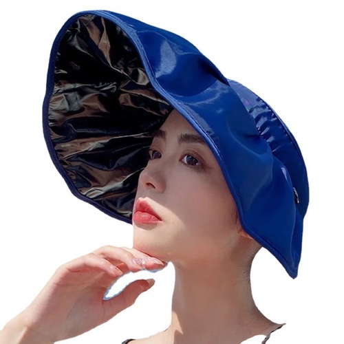 2024 Hairband Hat Women's Versatile Sunscreen Hollow Hat Korean Style Cycling Sunscreen Hat Sports Sunshade Fisherman Hat Wholesale