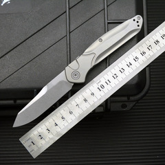 新しい -9299.999999999% off スタックナイフ M390 鋼チタン合金折りたたみナイフアウトドアナイフキャンプサバイバルナイフフルーツナイフポケットナイフ