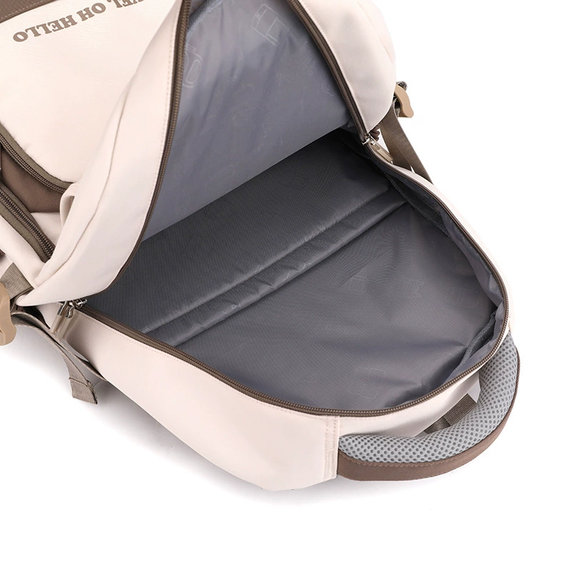 Ultra light capacious backpack, for secondary school, 2025 years, Korean style