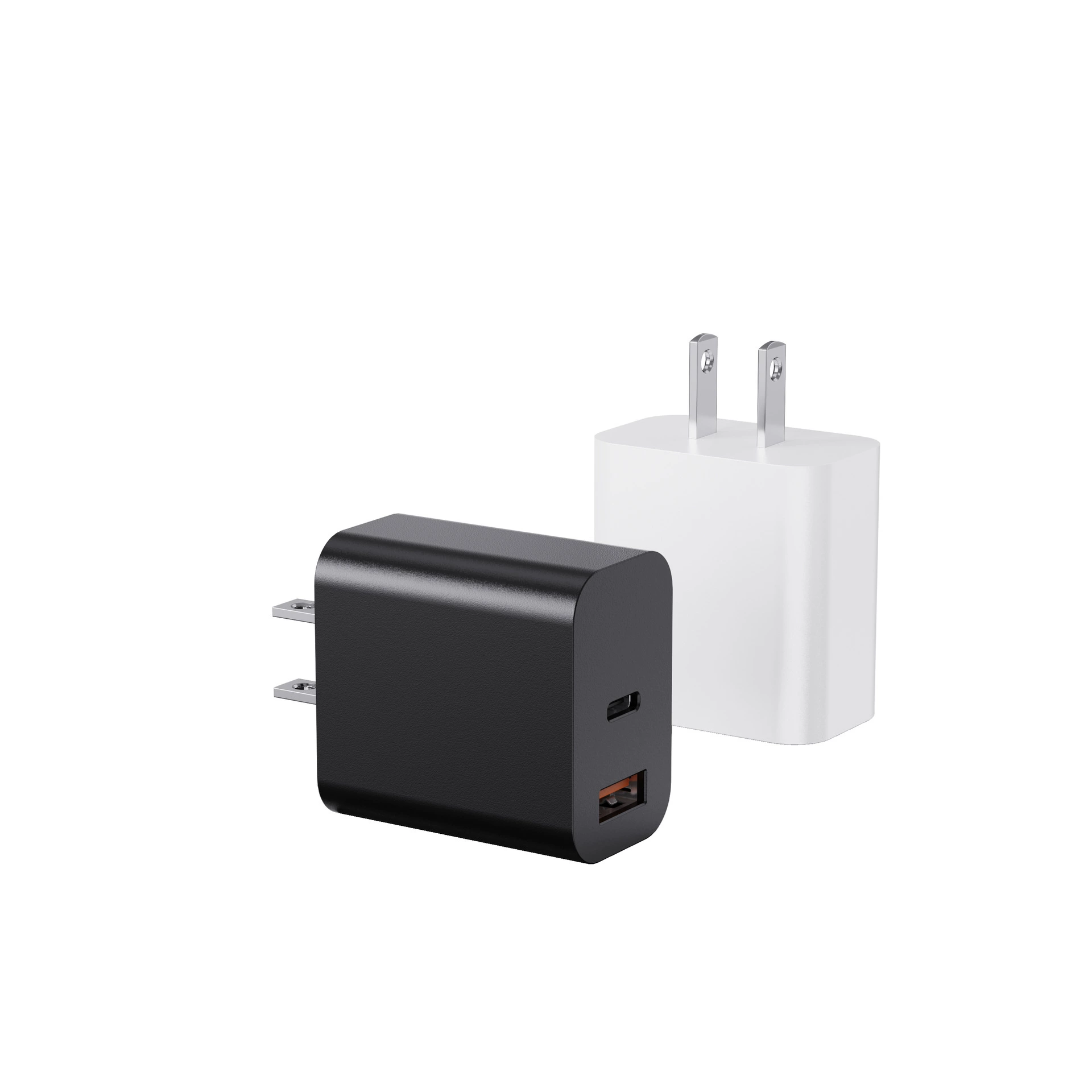 Зарядное устройство PD20W с сертификацией FCC (США), PD3.0+QC3.0 быстрая зарядка, сертификация CE/3C, PD-адаптер