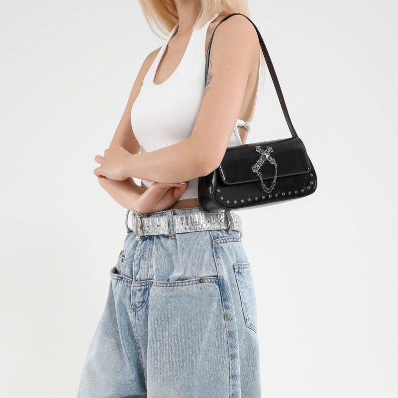 Bolso de axila de tendencia transfronteriza 2025 verano nuevo bolso femenino bolso de alta calidad bolso de hombro cruzado personalizado