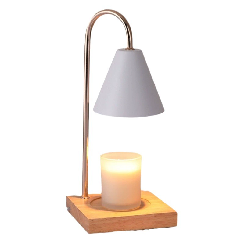 Трансграничная лампа для ароматерапии плавящая восковая лампа плавящая Свеча лампа спальня прикроватная Подарочная лампа синхронизация затемнение дерева Искусство без огня ароматерапия Ароматерапия