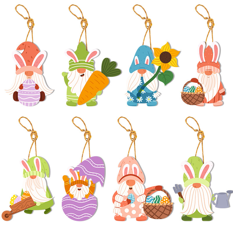 Easter Cartoon Style Animal Paper Party Festival Decorative Props display picture 1