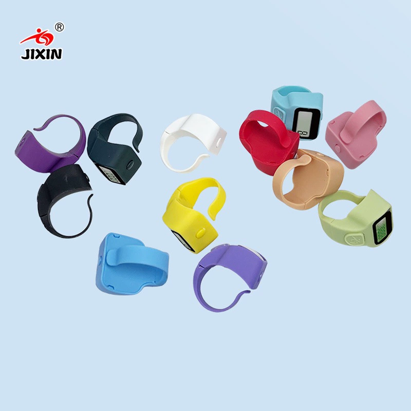 Кольцо счетчик со светодиодной лампой мини-портативный электронный счетчик человеко-трафика счетчик 8016 световой свет