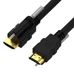 Hdmiハイビジョン線はm3ネジでhdmi2.0版4k 1080pセットトップボックスのプロジェクター工事の接続線を固定します。
