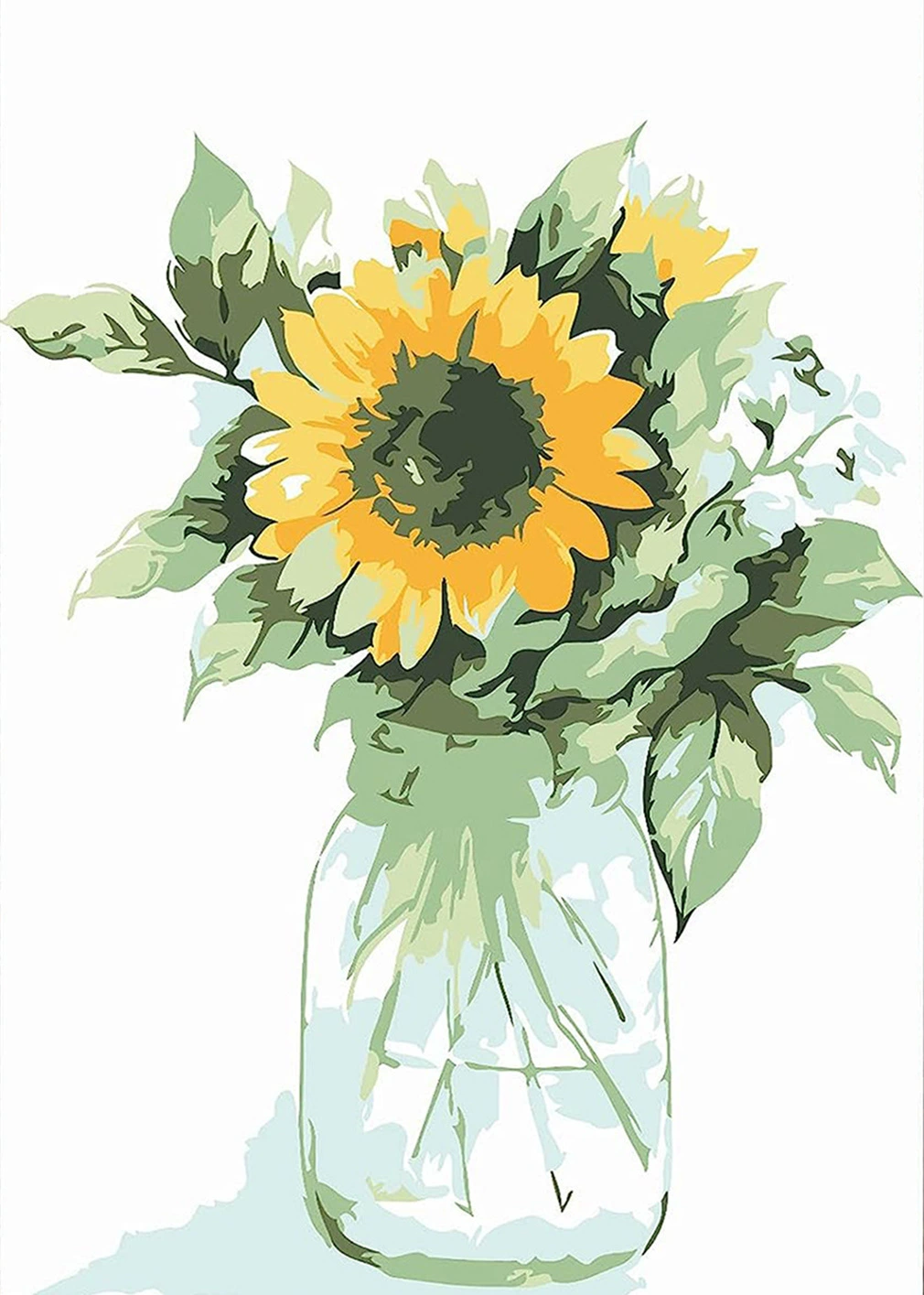 Картина алмазной мозаики 5D, Пляжный ракушечный пейзаж, 30×40 см, полный стирт DIY набор