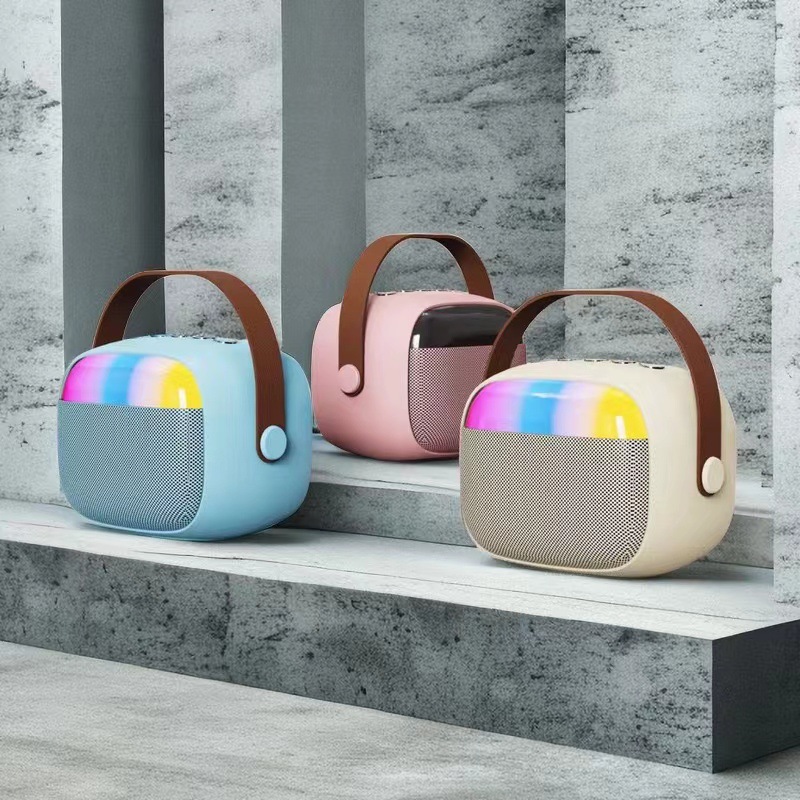 K30 Bluetooth audio al aire libre portátil mini micrófono inalámbrico karaoke micrófono de audio traje transfronterizo al por mayor