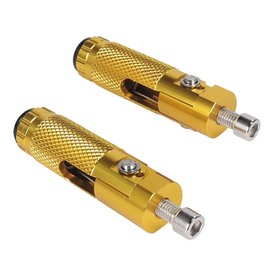 round pedal KTM Harley – Motorcycle pedals - gold