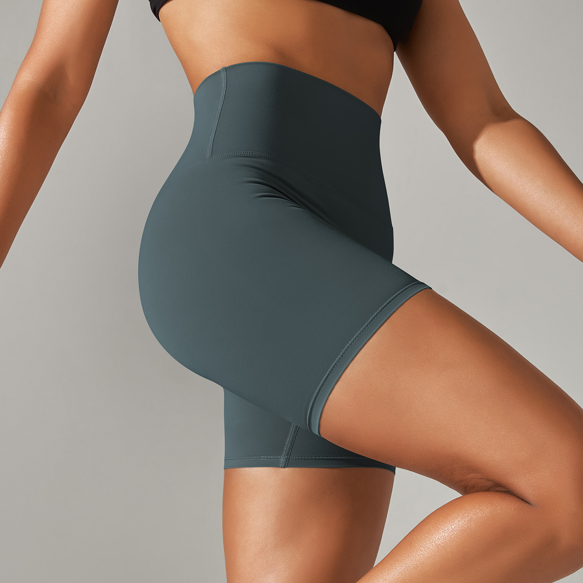 105g Weight Shorts Pants Length Nylon, Spandex Fabric Type Leggings Pants Type Fitness, Yoga Occasion Solid Color Pattern Summer, Spring Season Casual, Sport Style Style Casual Sport Style Solid Color Nylon Spandex Active Bottoms Leggings 106