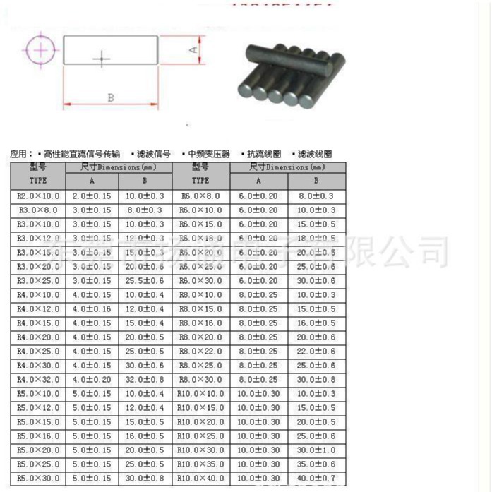 R3-20变压器磁芯软磁磁芯电源磁芯铁氧体磁磁芯贴片