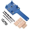 38pc woodworking straight hole punch (blue)