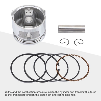 Piston, piston ring, piston pin 15mm valve, piston ring
