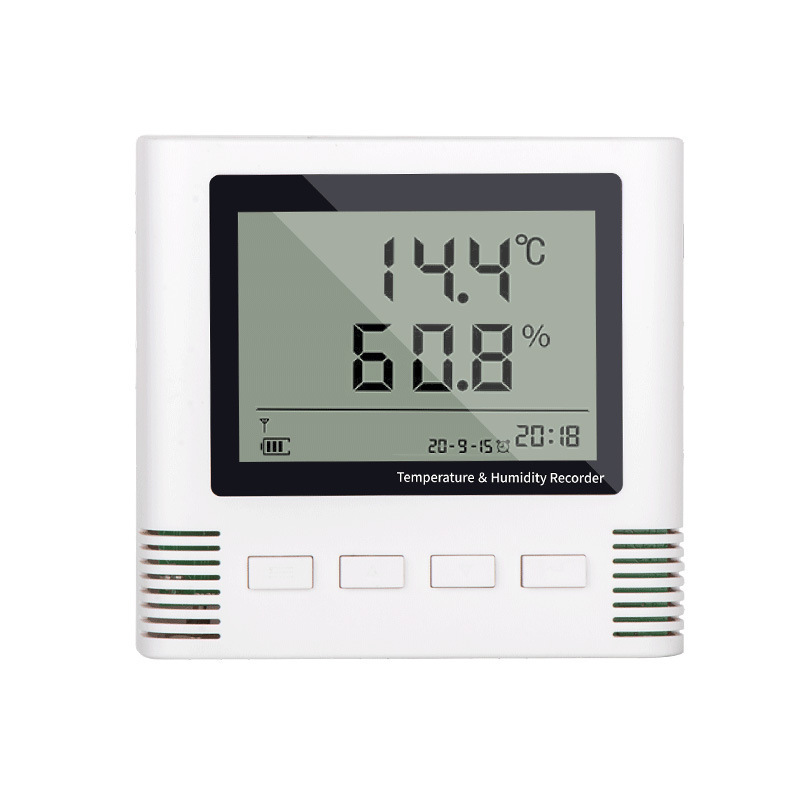 Thermo hygrometer, recorder, wireless sensor, custom-made, with LED display 5