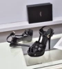 Black patent leather