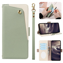 适用夏普Sense10手机壳Arrows WE2手帐型皮套Wish5镜子翻盖保护套