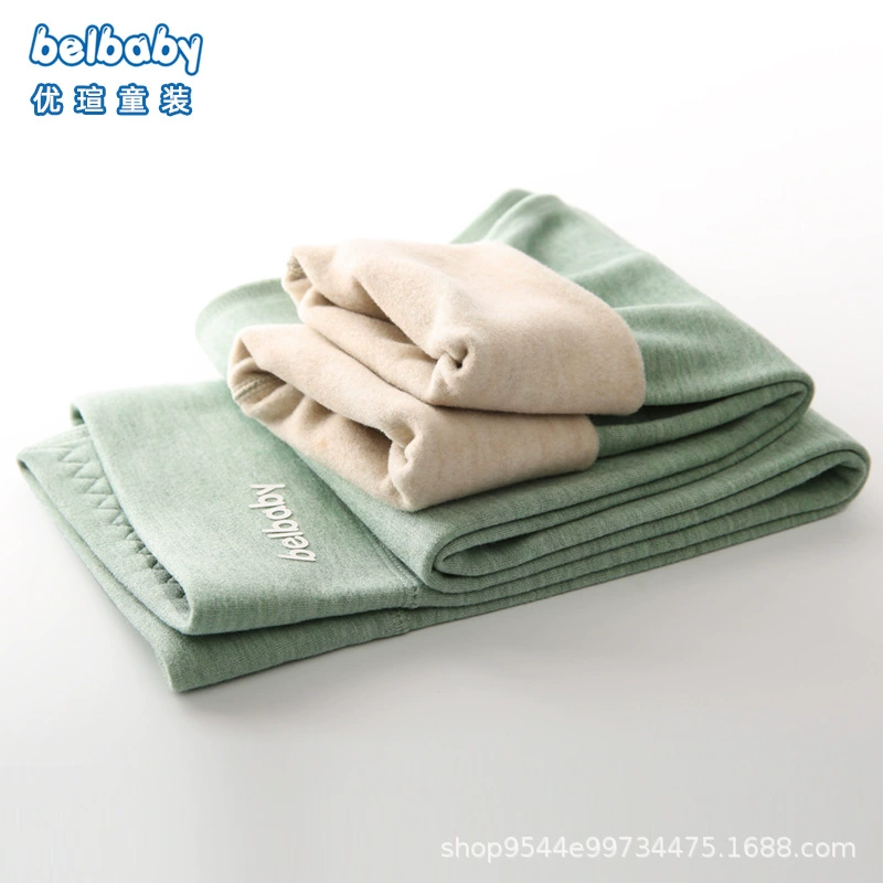 belbaby осенняя бархатная детская лодыжка, термобельё, брюки, детская одежда, увеличенная толщина, для подростков