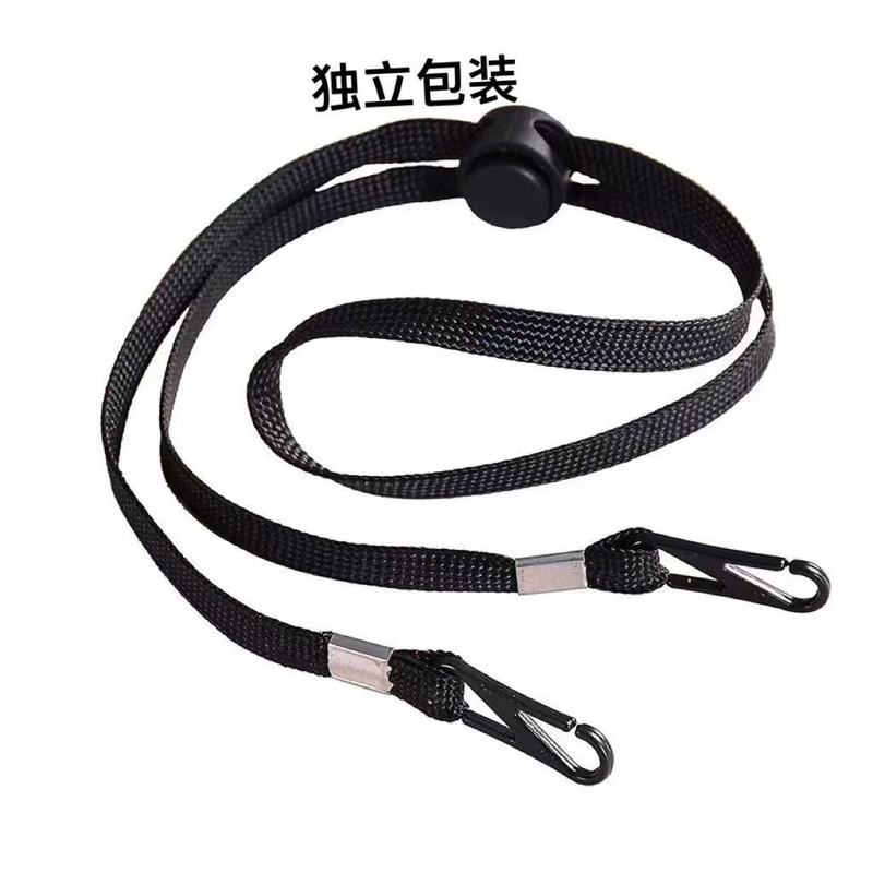 防風ロープハット、特別な調節可能なハットストラップ、ハットロープ固定、目に見えないフィッシャーマンハットアクセサリー、防風アーティファクト|undefined