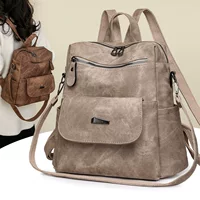 (Cross-border trading), retro capacious backpack, universal bag for traveling