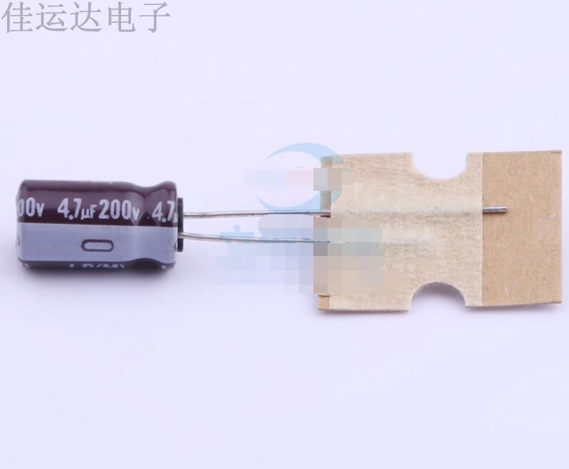 ULD2D4R7MED1TD 规格 4.7uF 200V 引线型铝电解电容 原装供应